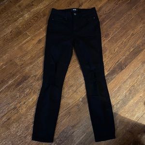 Paige Black Hoxton Ankle Jeans